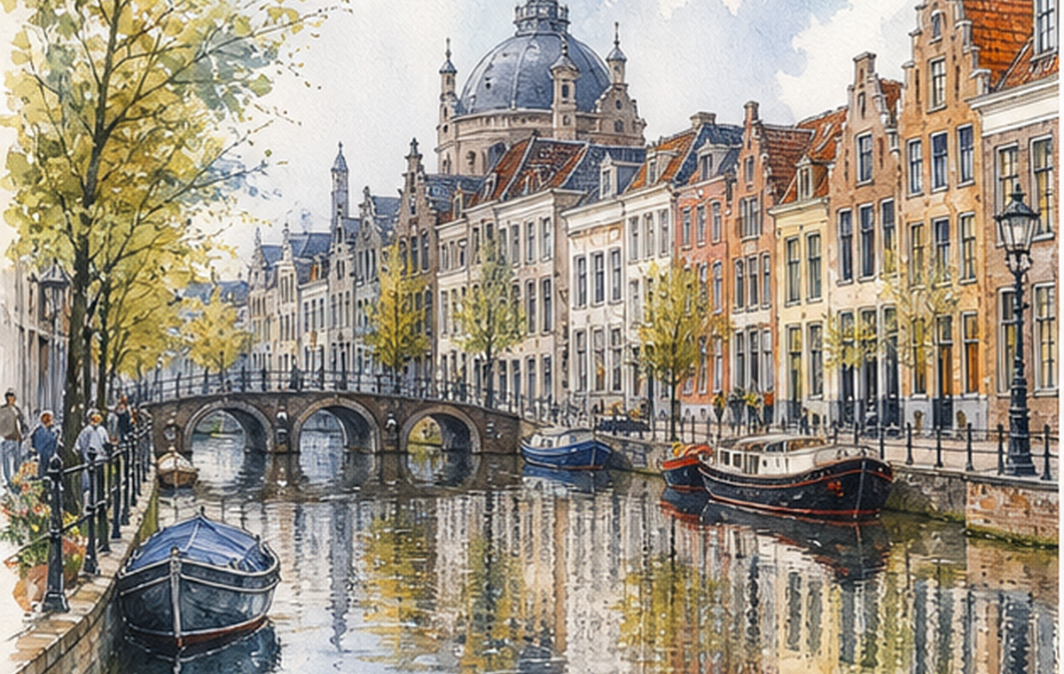 Netherlands travel scene